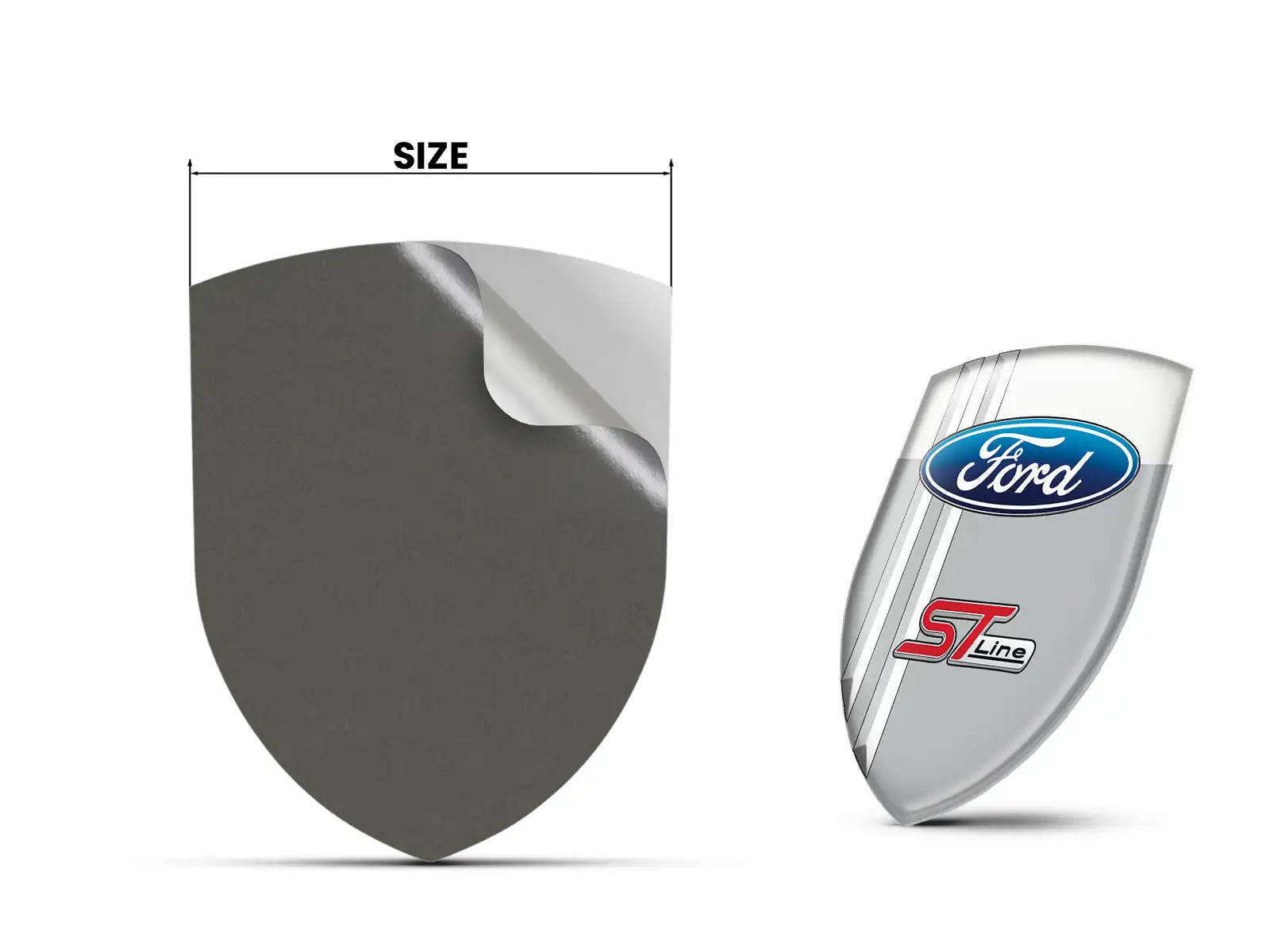 Ford Autocollants Logo Imprimé Pro Max Durable Stylé